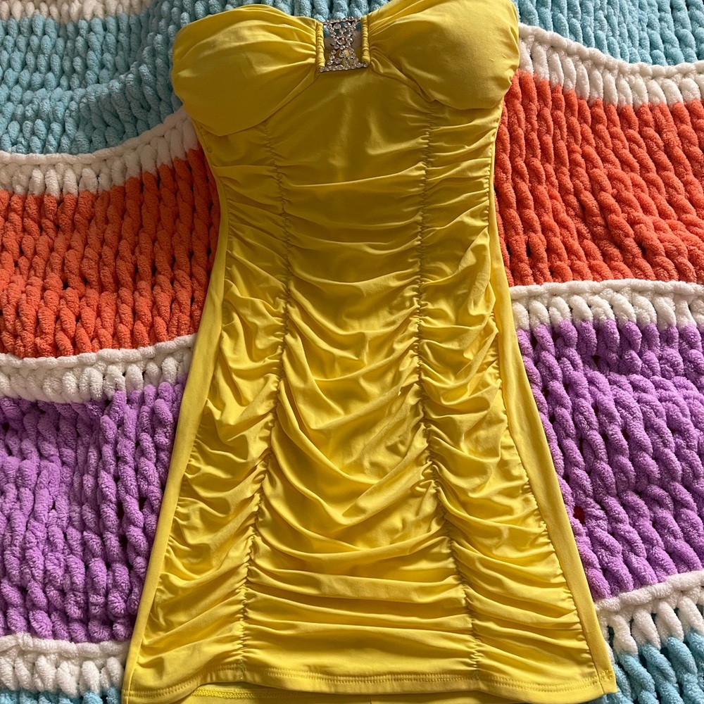 Beautiful Yellow Dress